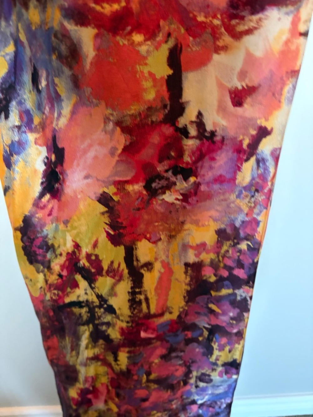 Tiger of Sweden 100 % Silk Floral Slip Dress in Cream and Multicolor size 34 - Picture 3 of 9